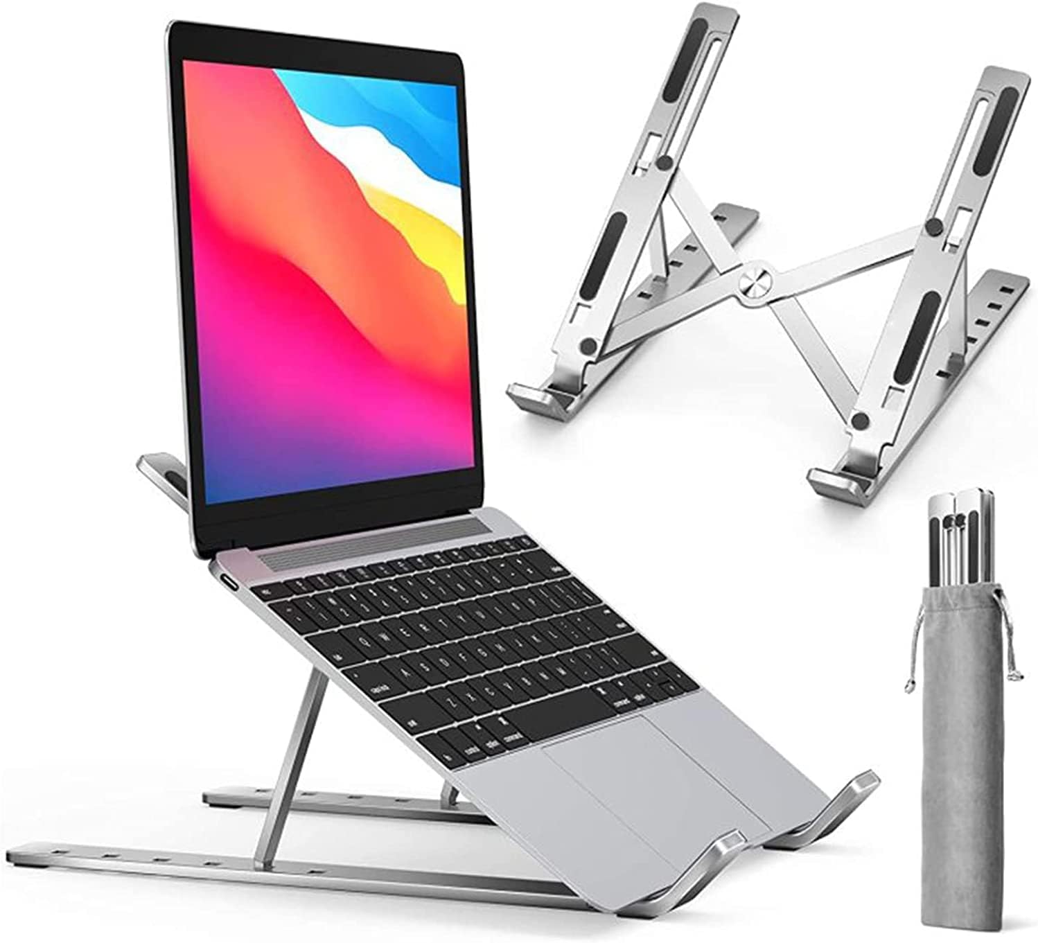 Suporte de Alumínio Ajustável Shaolong para Notebook