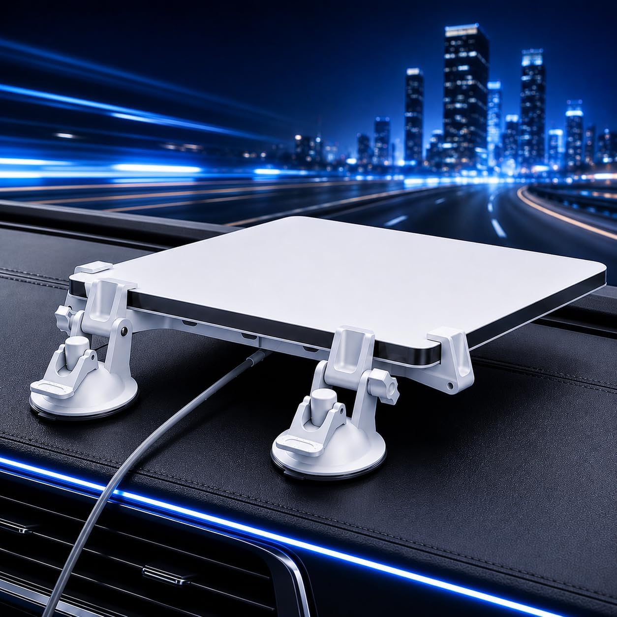 Suporte para Starlink Mini com Ventosa de Alta Sucção e Ajuste 360°