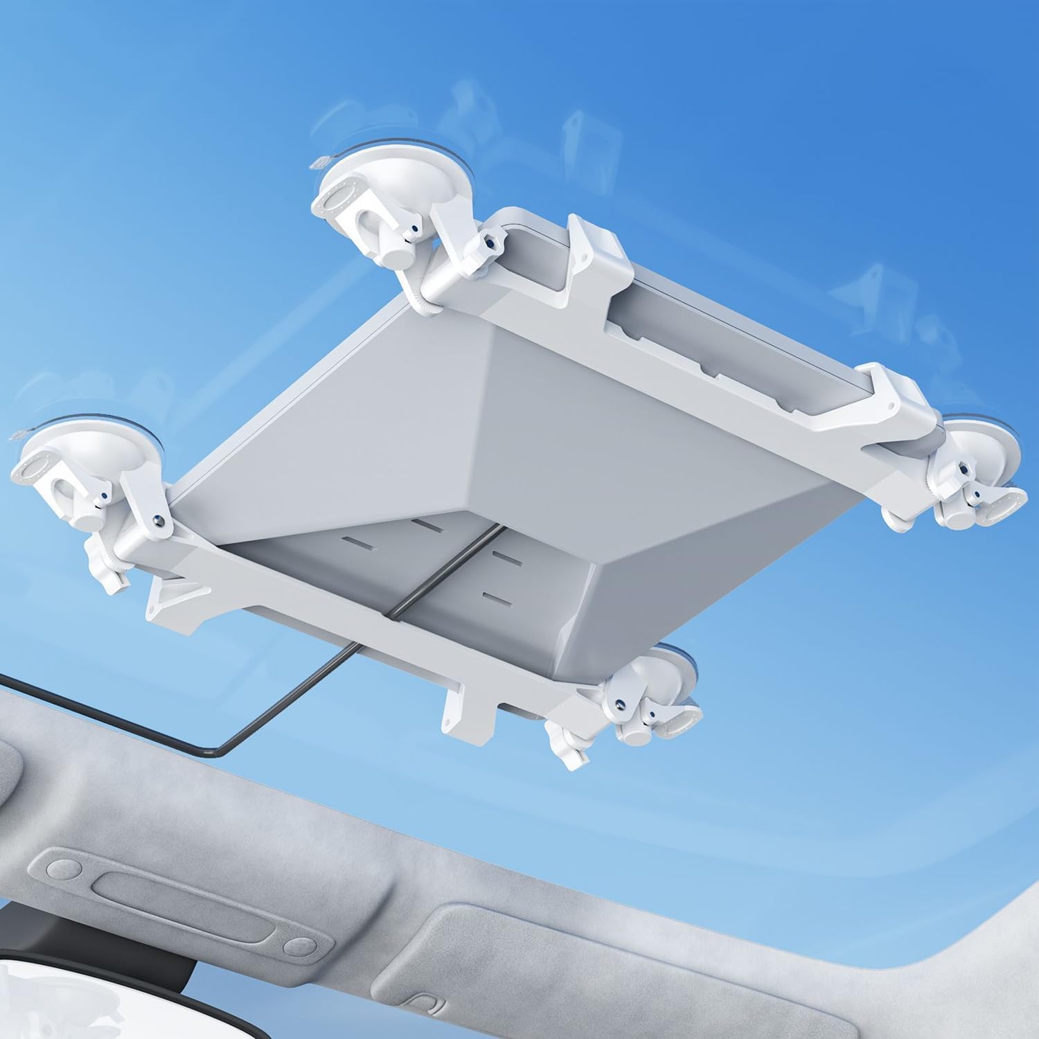 Suporte Veicular com Ventosas para Starlink Mini