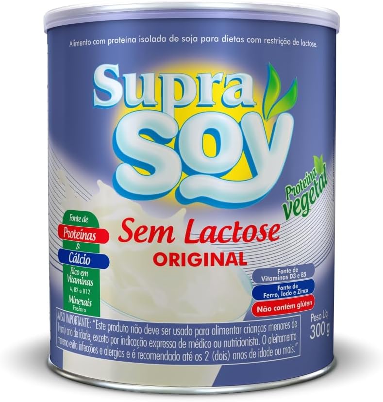 Alimento Em Pó Supra Soy Sem Lactose Original 300g