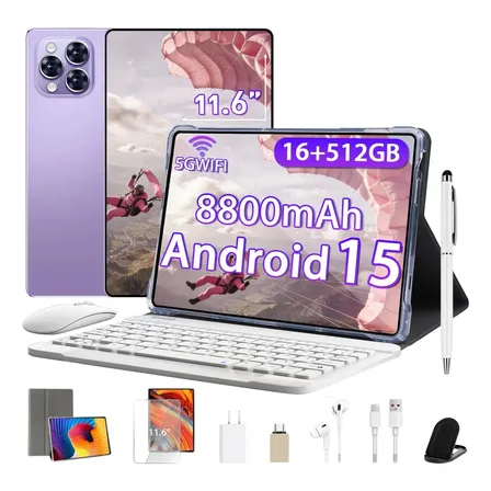 Tablet A9 11.6” HD: Performance e Conectividade com Acessórios Inclusos