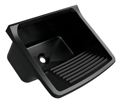 Tanque Plástico 22 Litros Tq0 Preto Astra Lavanderia