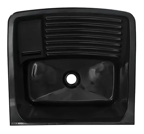 Tanque Plástico 34l para Lavanderia Cor Preto