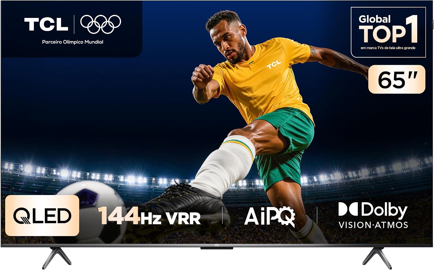 Smart TV TCL QLED 65P8K 4K UHD 65 polegadas: Vale a pena?