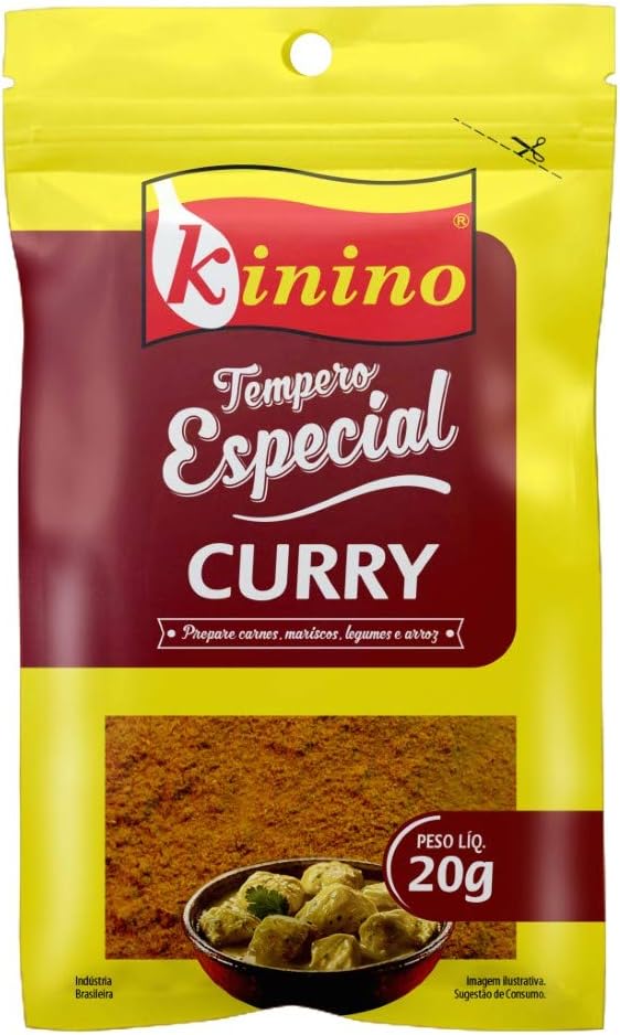Tempero Especial Curry Kinino 20g: Versatilidade e Aroma na Cozinha
