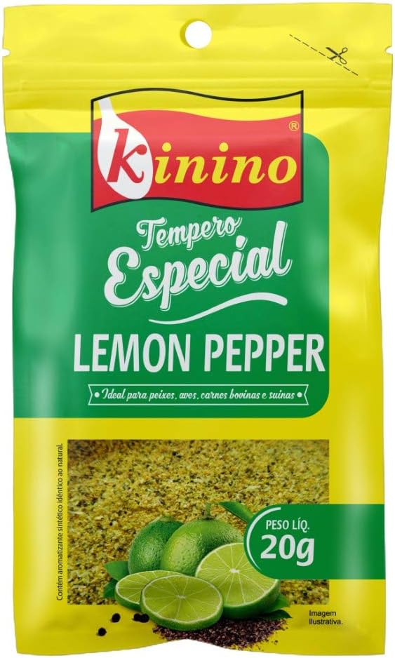 Tempero Especial Lemon Pepper Kinino 20g: Vale a pena?