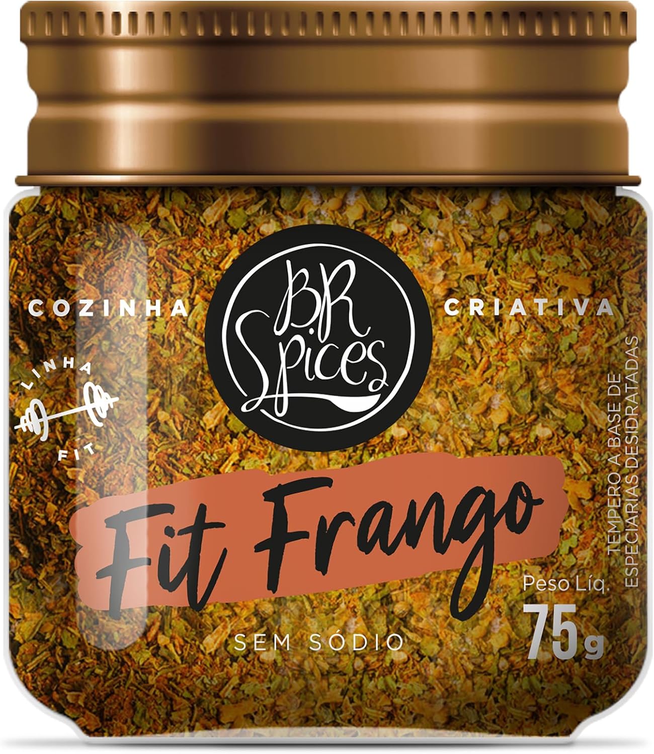 Tempero para Frango Zero Sódio BR Spices Fit 75g