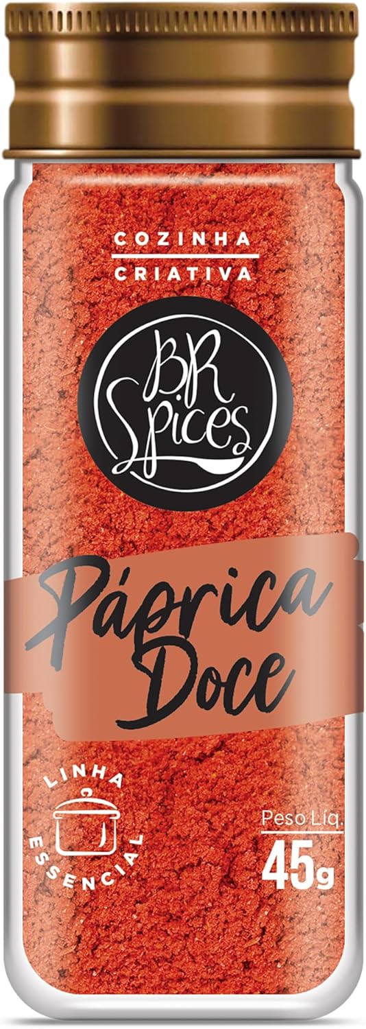Tempero Páprica Doce 45g - BR Spices