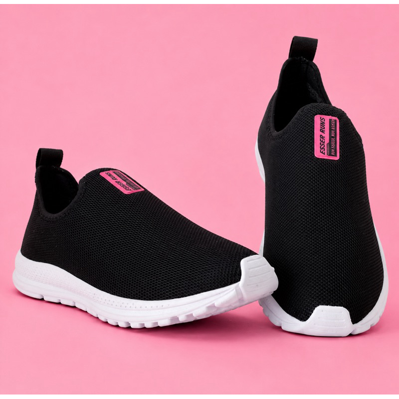 Tênis Meia Feminino Esser Runs Slip On Calce Fácil