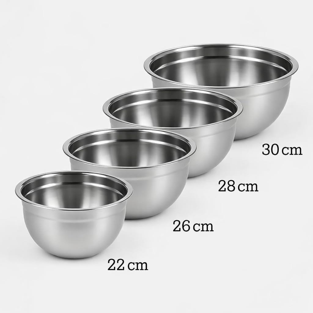 Tigela Inox Bowl Multiuso Profissional 30 cm
