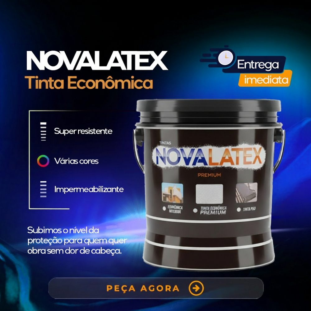 Tinta Acrílica Novalatex Econômica Antimofo Sem Cheiro