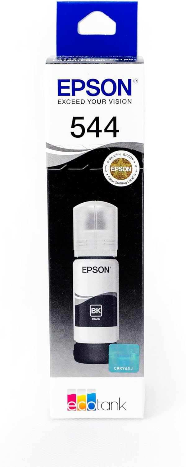 Tinta Original Epson EcoTank T544 Preto T544122