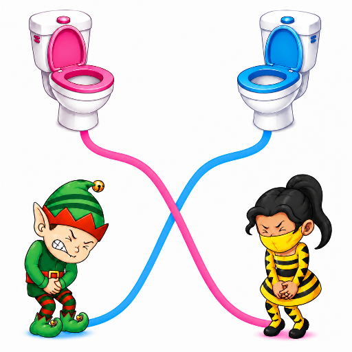 Toilet Rush Race Master Draw Puzzle: O Jogo de Lógica que é um Desafio Divertido