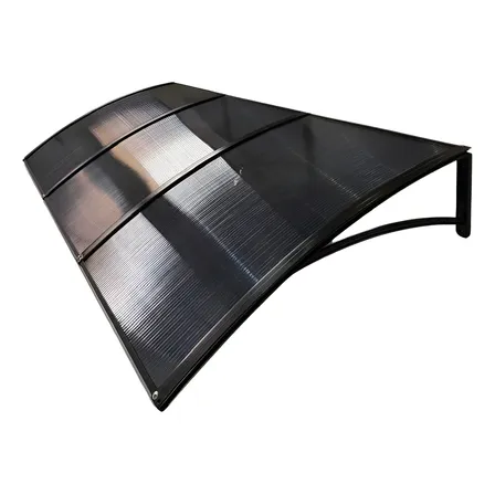 Toldo de Policarbonato Modular 200x70 cm para Portas e Janelas