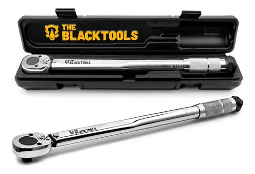 Torquímetro de Estalo 1/2 Pol 28-210 Nm The Black Tools