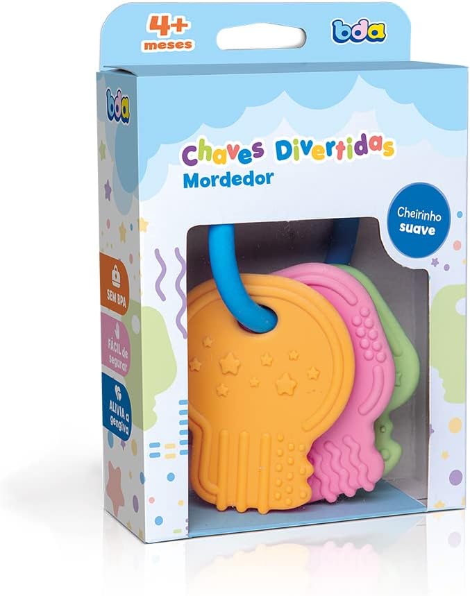 Toyster Chaves Divertidas: Brinquedo Mordedor para Estímulo Sensorial