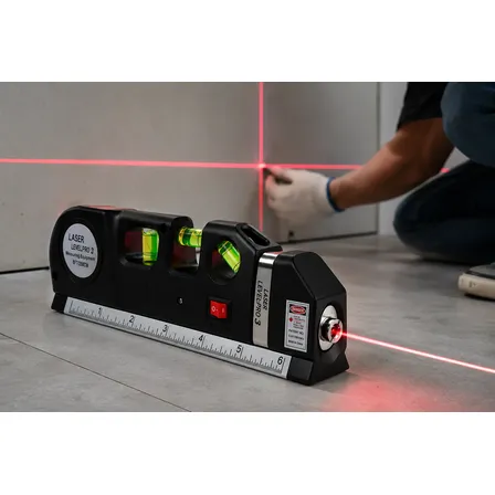 Trena Nível a Laser com Régua Profissional: Precisão e Versatilidade