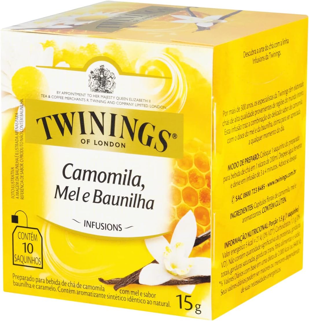 Twinings Chá de Camomila, Mel e Baunilha: Vale a pena?