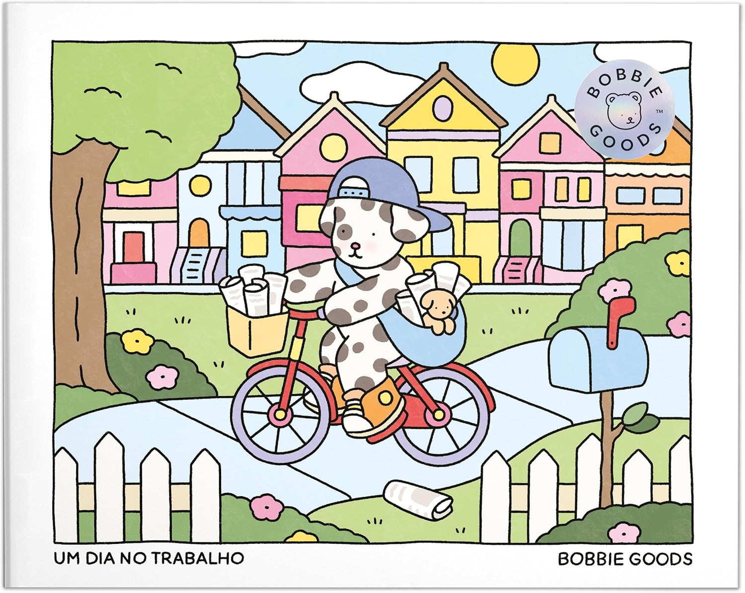 Um dia no trabalho (On The Job): Livro de colorir oficial Bobbie Goods