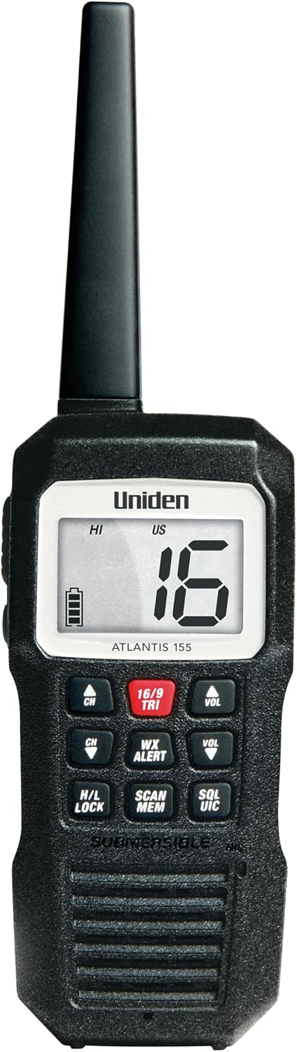 Uniden Athlands 150: O Rádio VHF Marítimo que Flutua e Resiste a Tudo