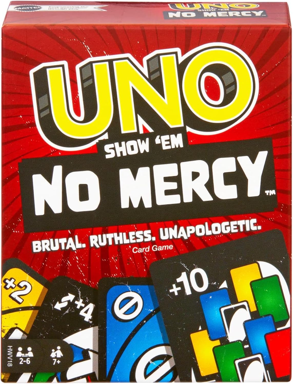 UNO Jogo de Cartas No Mercy: A Versão Mais Desafiadora