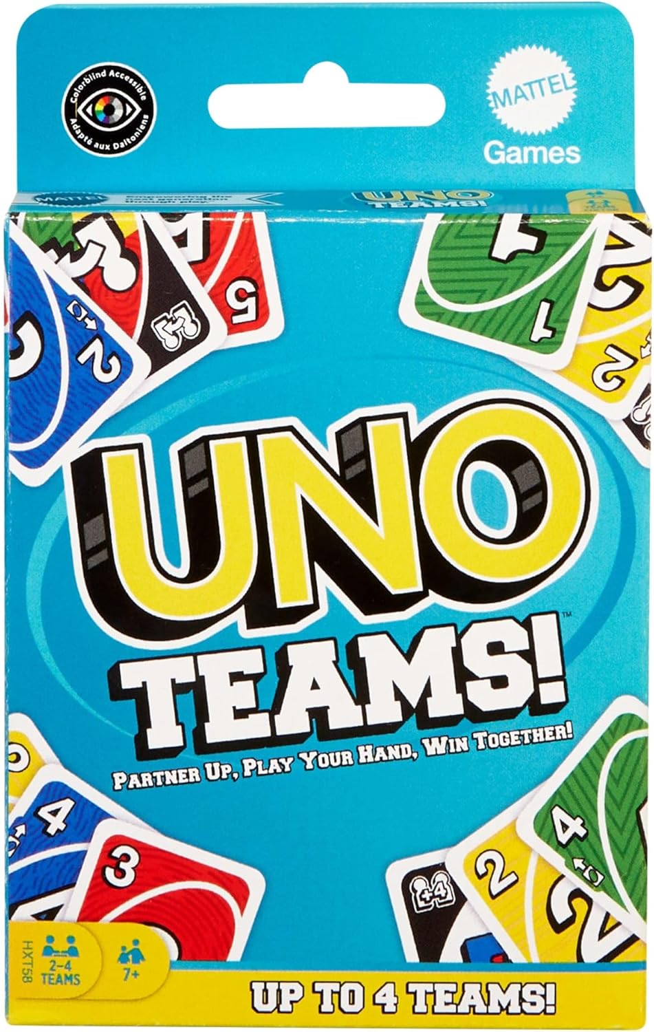 UNO Teams: O Clássico Jogo de Cartas em Edição de Duplas