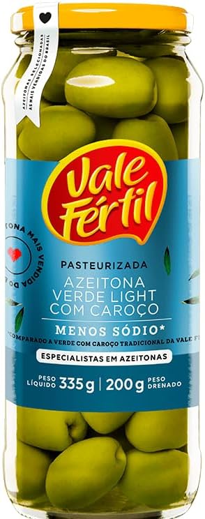 Azeitona Verde Vale Fértil Light 200g: Vale a Pena?