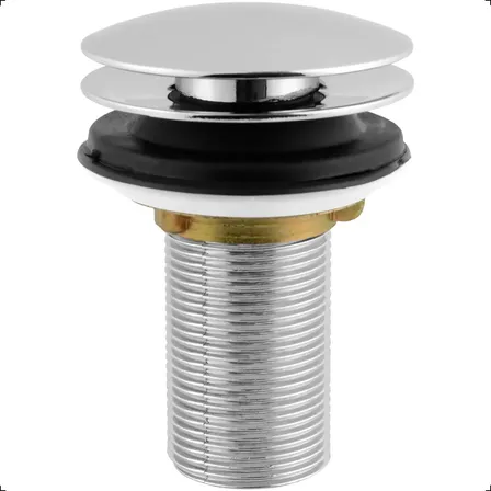 Válvula Click 7/8 em Metal Inox para Cuba e Banheiro Aromatec