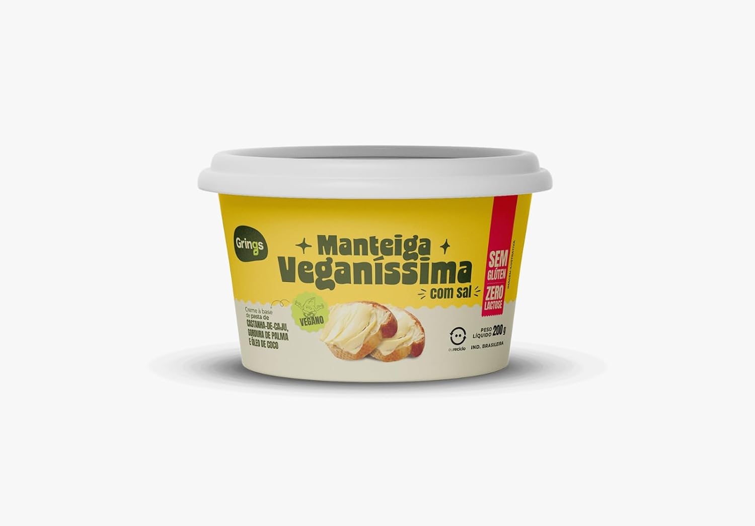 Review: Vegan Manteiga 180g Grings – Vale a pena trocar?
