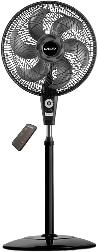 Mallory Air Timer TS+: Ventilador de Coluna com Controle Remoto