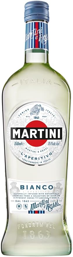 Vermute Martini Bianco 750ml: O Clássico Versátil para Drinks