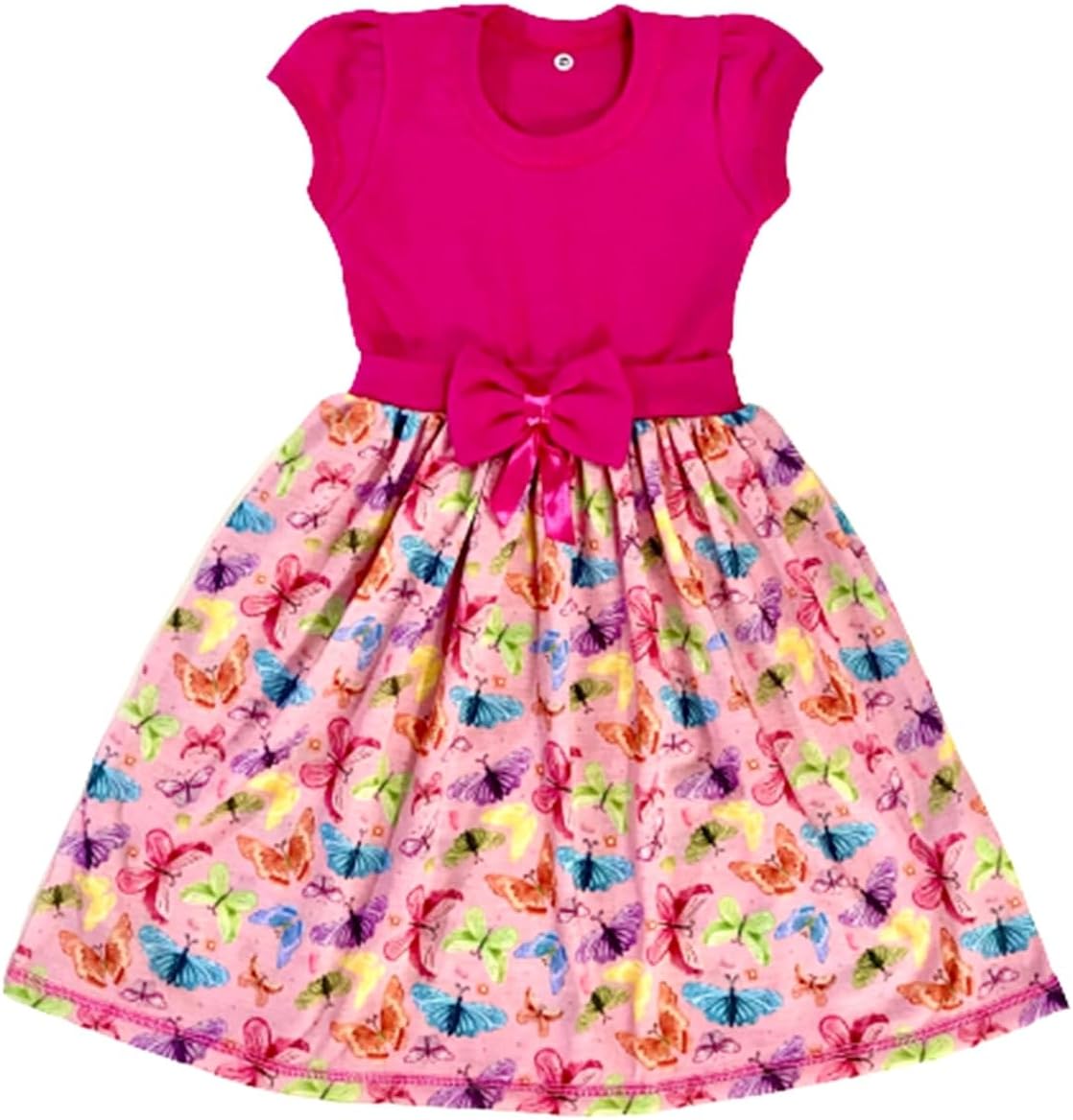Vestido Infantil Menina Floral Estampado: Conforto e Estilo para o Dia a Dia