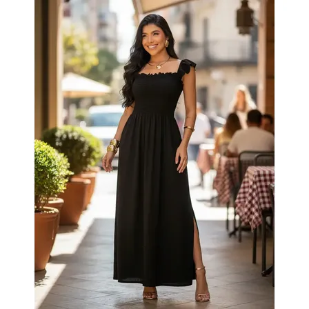 Vestido Longo Casual Soltinho de Alcinha: Versatilidade para o Verão