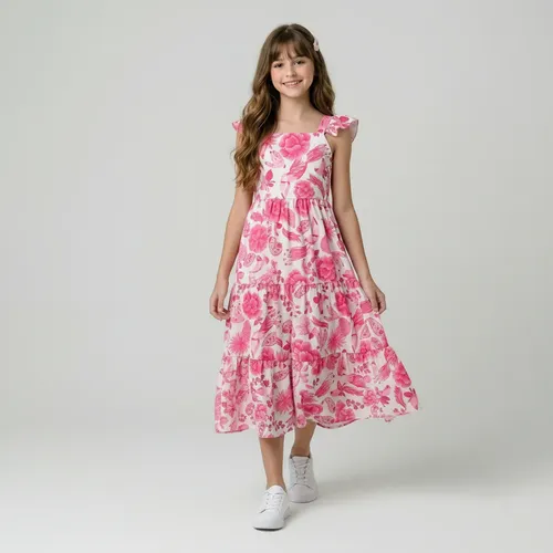 Vestido Longo Juvenil Três Marias: Estilo e Fluidez para o Verão