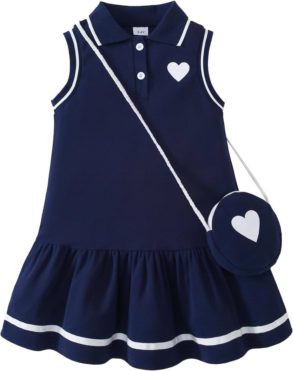 Vestido Polo Esportivo para Meninas: Conforto e Estilo Casual