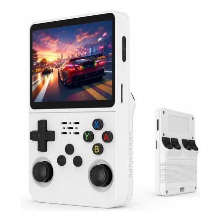 Videogame Portátil Retro Gamer R36S com Tela IPS