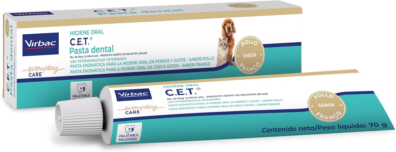 Kit Saúde Oral Virbac C.E.T. para Cães e Gatos
