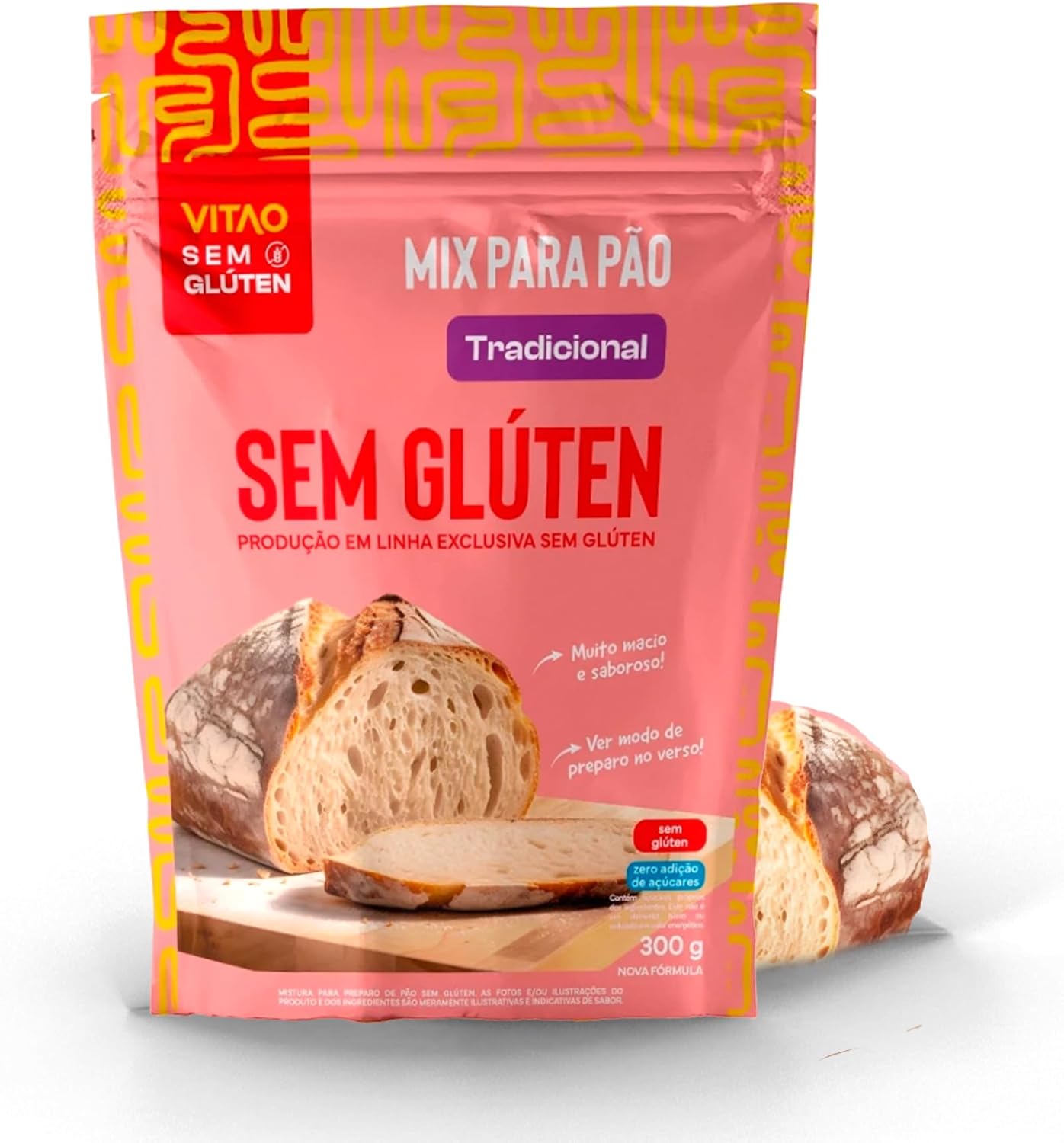 Mix para Pão Tradicional Vitao Sem Glúten 300g: Vale a pena?