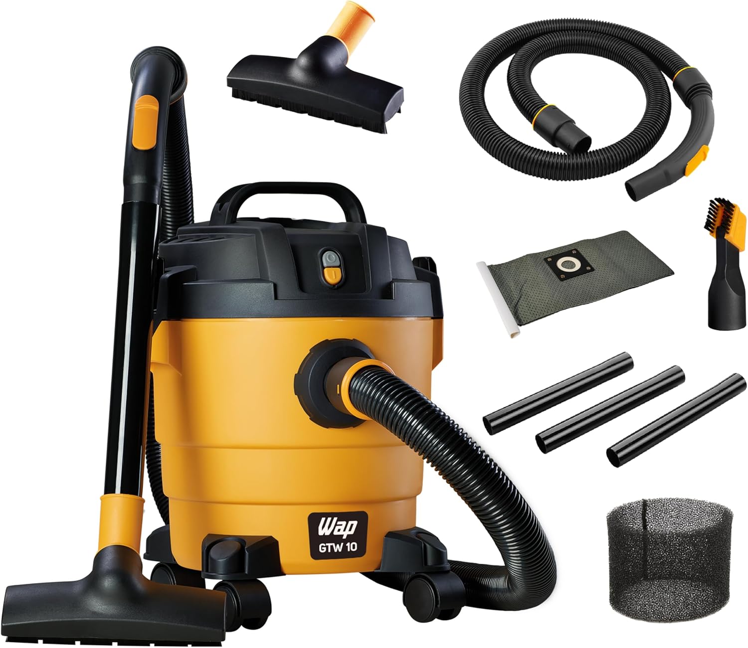 Aspirador de Pó e Água WAP GTW 10: Compacto e Poderoso com 1400W