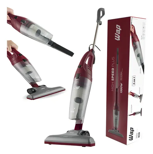 Wap Home High Speed Plus FW009 Aspirador de pó vertical Wap Home High Speed Plus FW009 nas cores cinza e vermelho