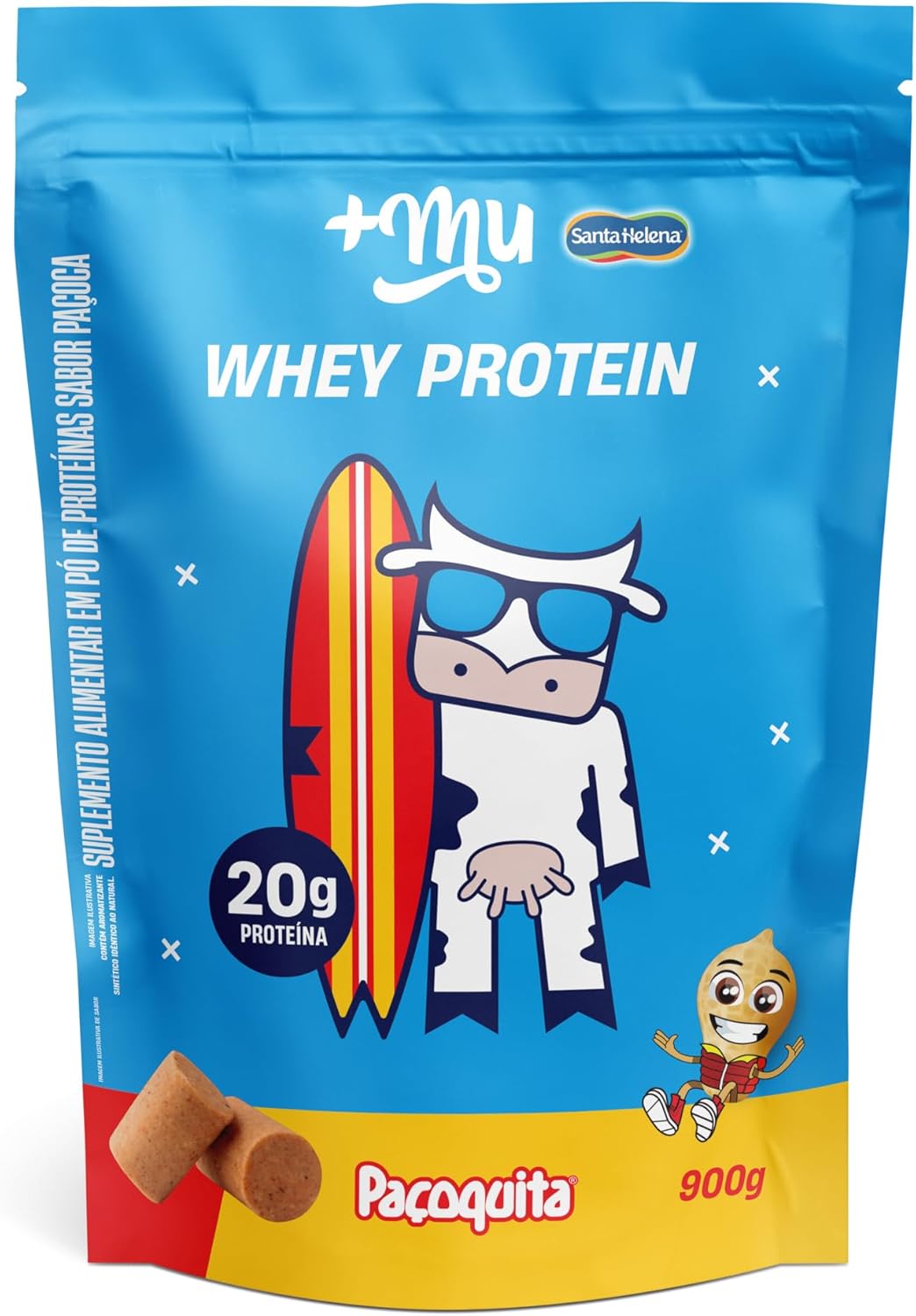 Whey Concentrado Mais Mu Sabor Paçoquita: Vale a Pena?