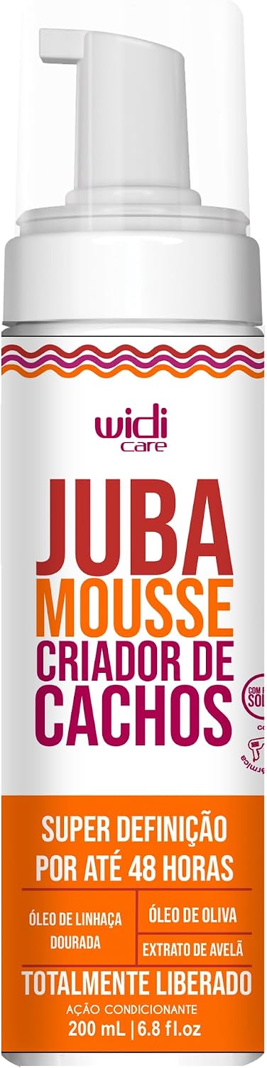 Mousse Finalizador Widi Care Juba: Definição e Volume para Cachos