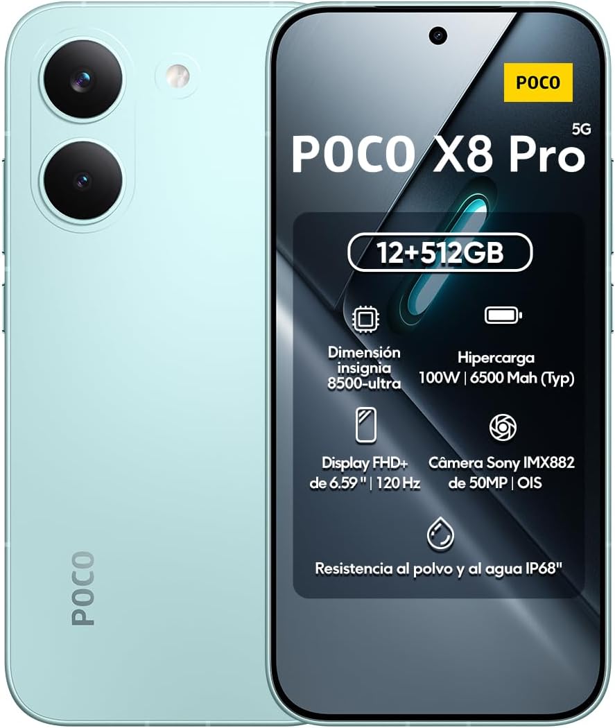 Smartphone Xiaomi Poco X8 Pro 512GB 12GB RAM