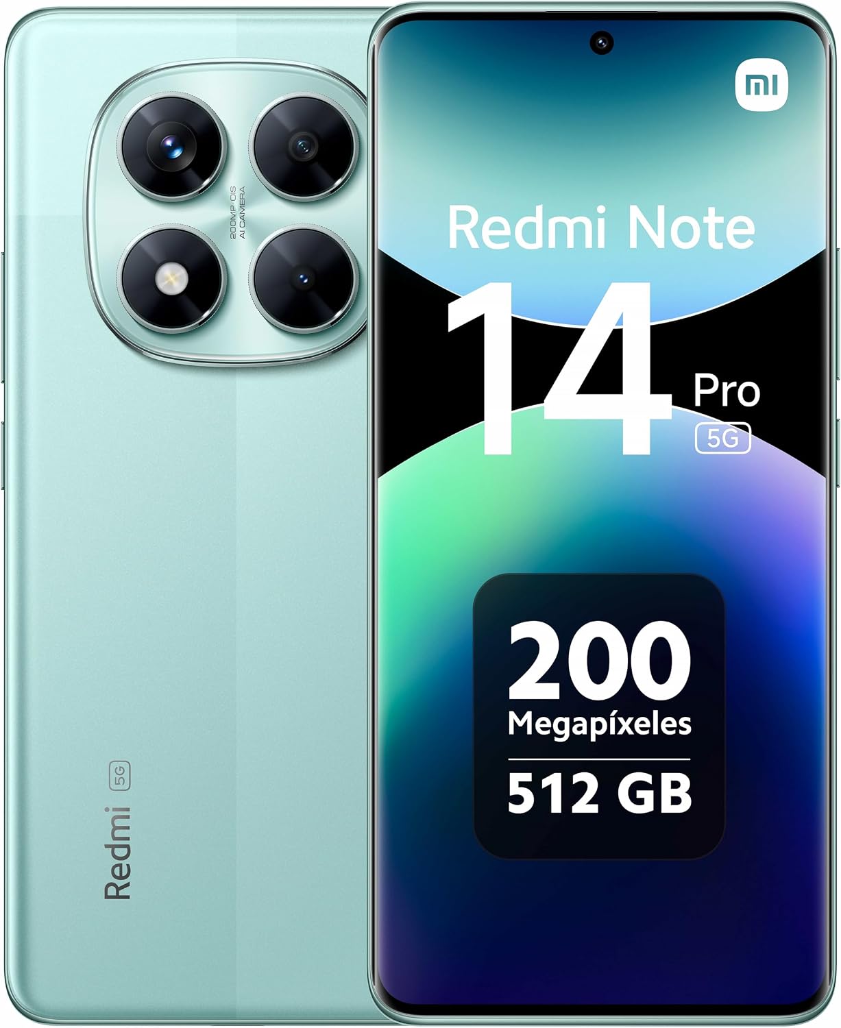 Xiaomi Redmi Note 14 Pro 5G: Desempenho e Estilo em Coral Green